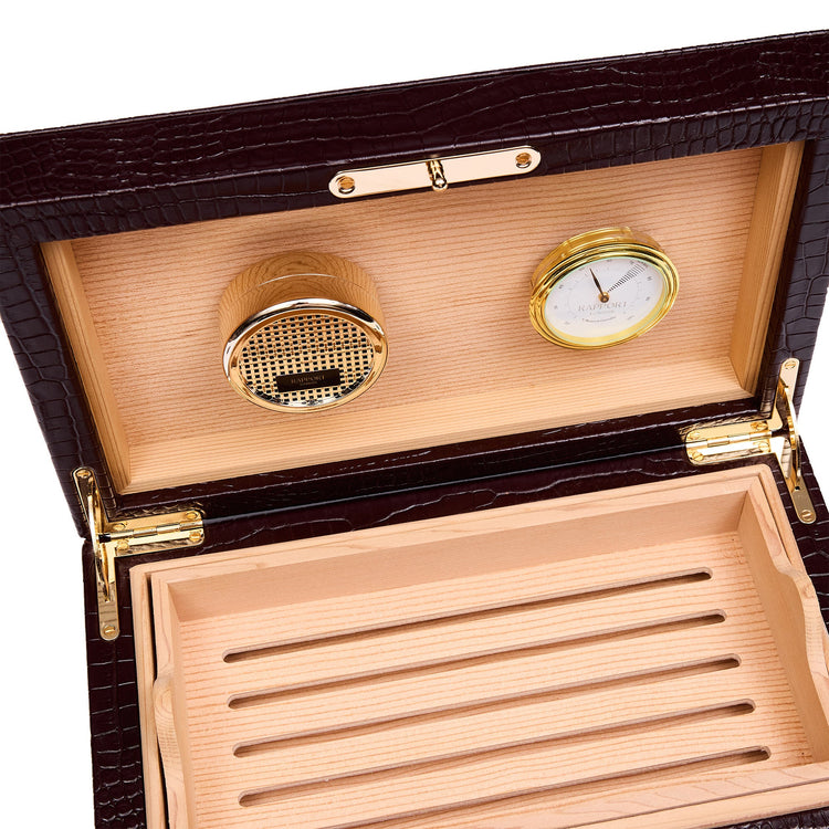 Brompton Humidor in Brown