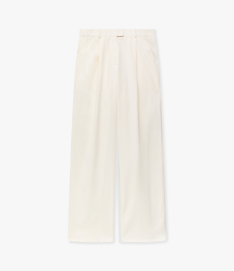 Relaxed Wide Leg Pant