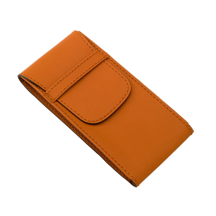 Hyde Park Leather Watch Pouch in Tan