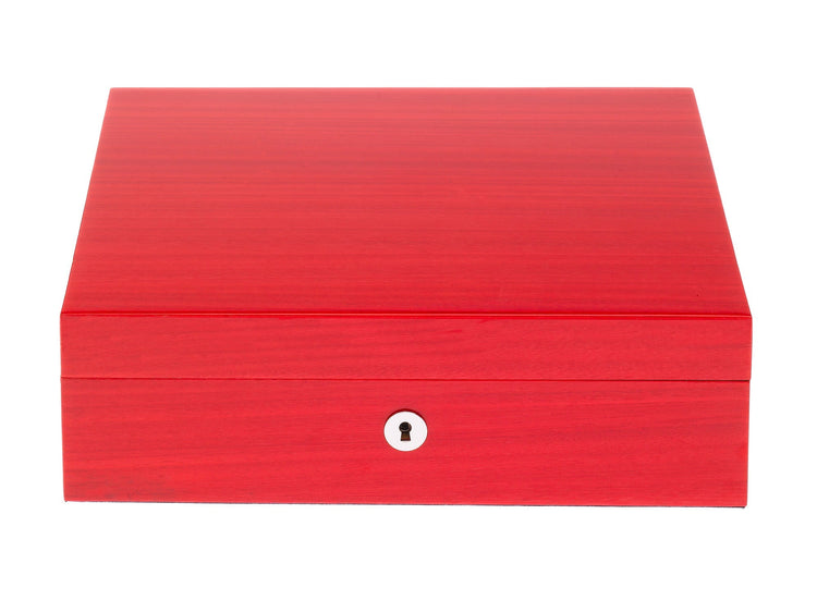 Heritage Chroma Eight Watch Box in Red