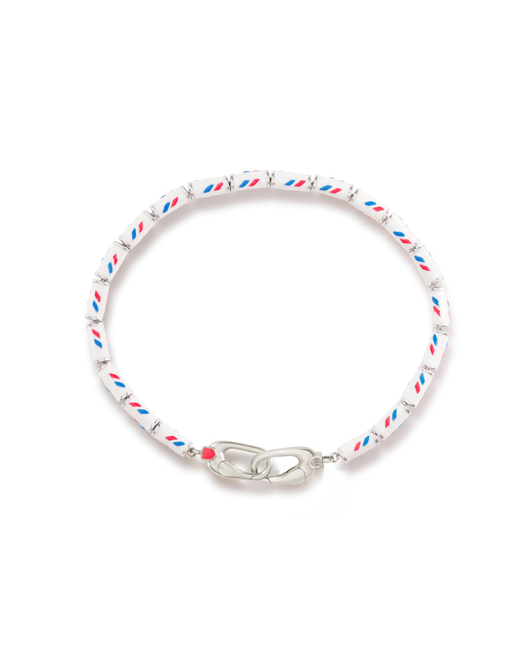 Reason Rope Bracelet in White