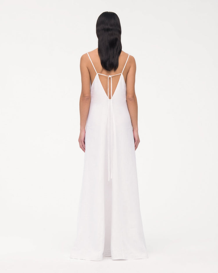 Seamed Slip Dress