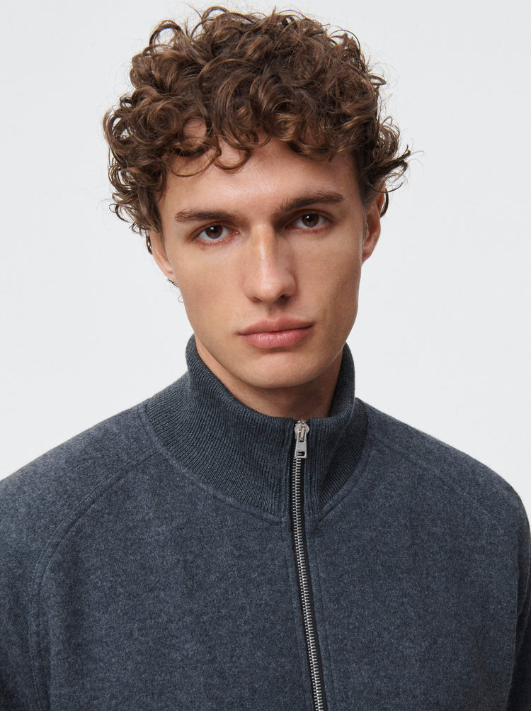 Cashmere Wool Bomber