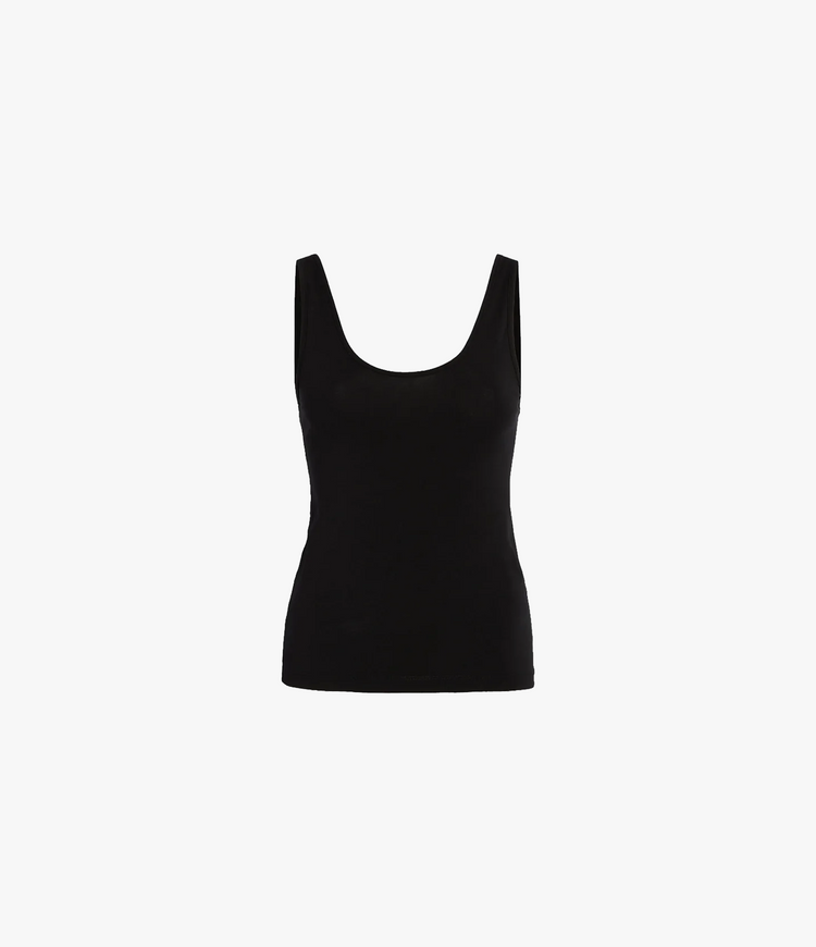Slim Tank Top in Black