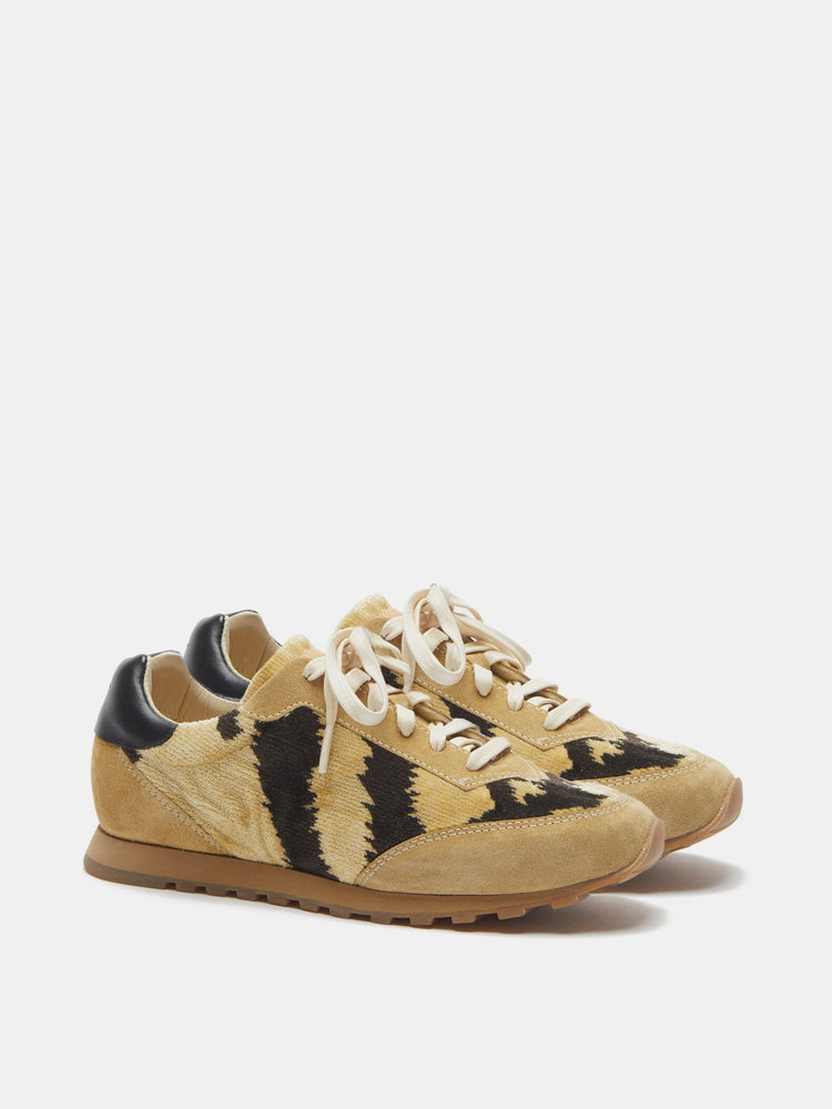 Slim Runner in Tiger Print Bevilacqua Velvet