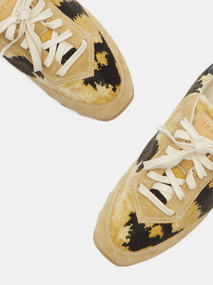 Slim Runner in Tiger Print Bevilacqua Velvet