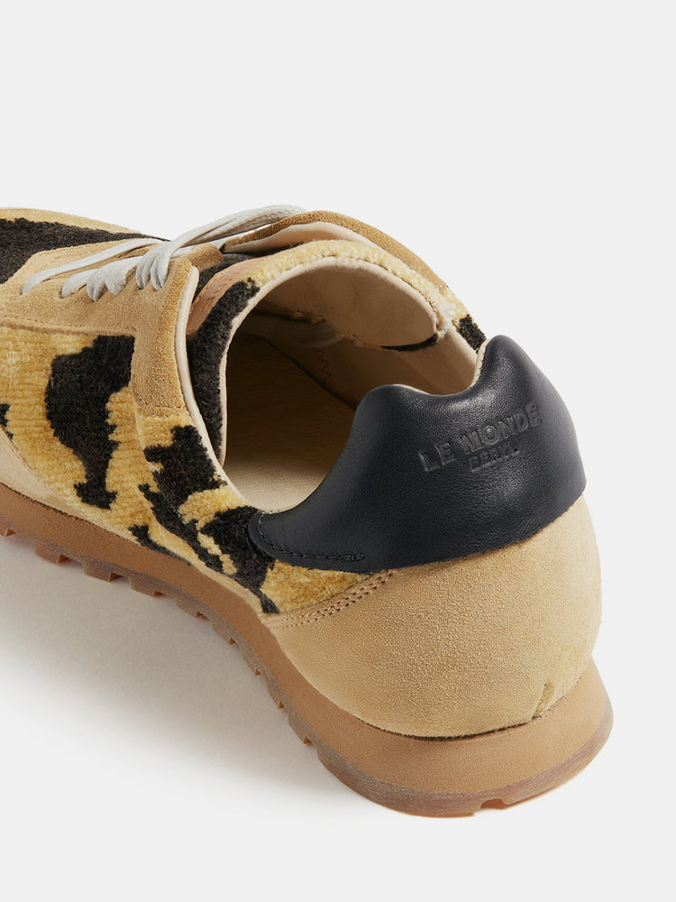 Slim Runner in Tiger Print Bevilacqua Velvet