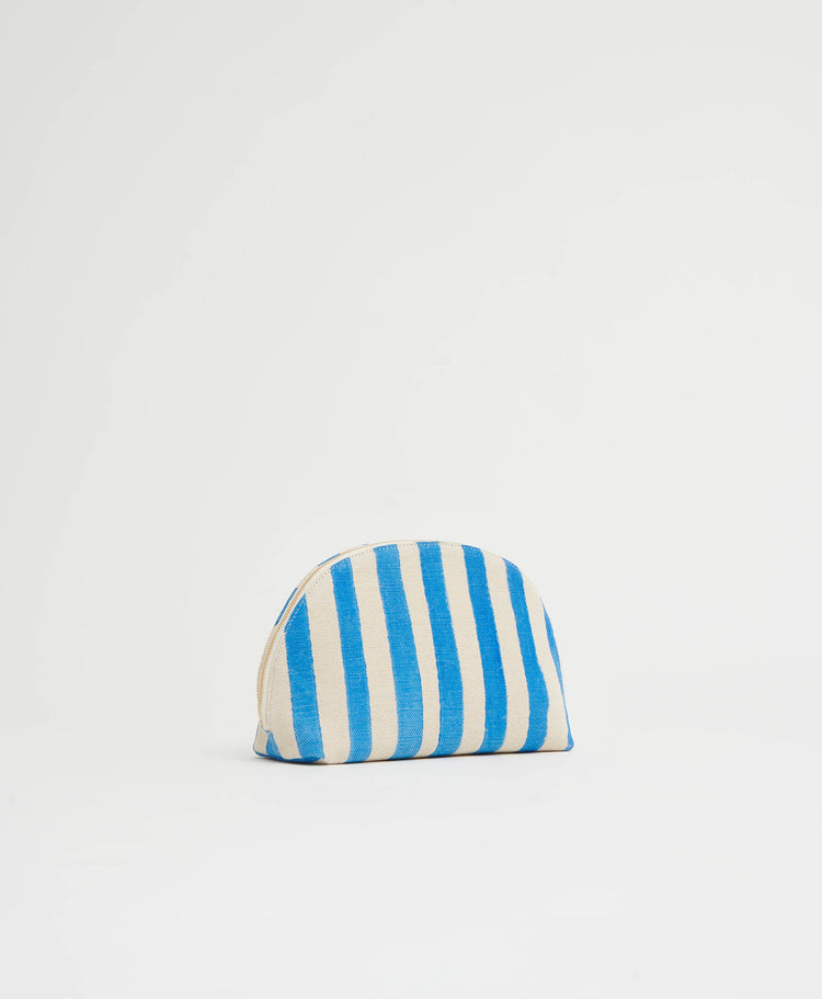 Limited Edition Bellezza Pouch - Royal Stripe