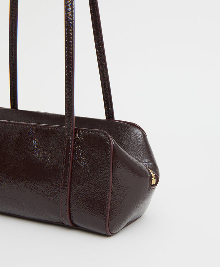 Mini Filo Bag in Aubergine