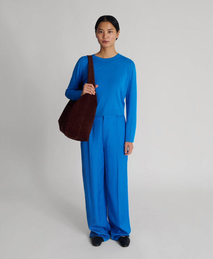 Maxi Candy Hobo - Chocolate Suede