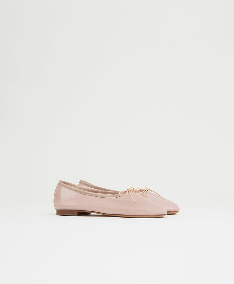 Mesh Dream Ballerina in Beige