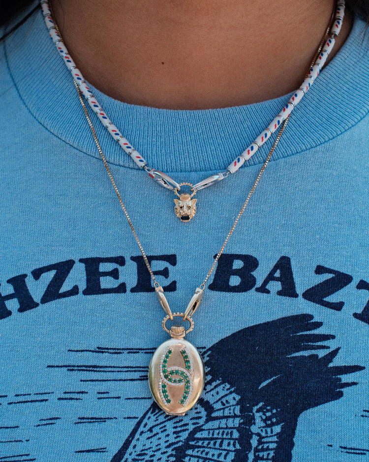 The Reason Rope Necklace in White