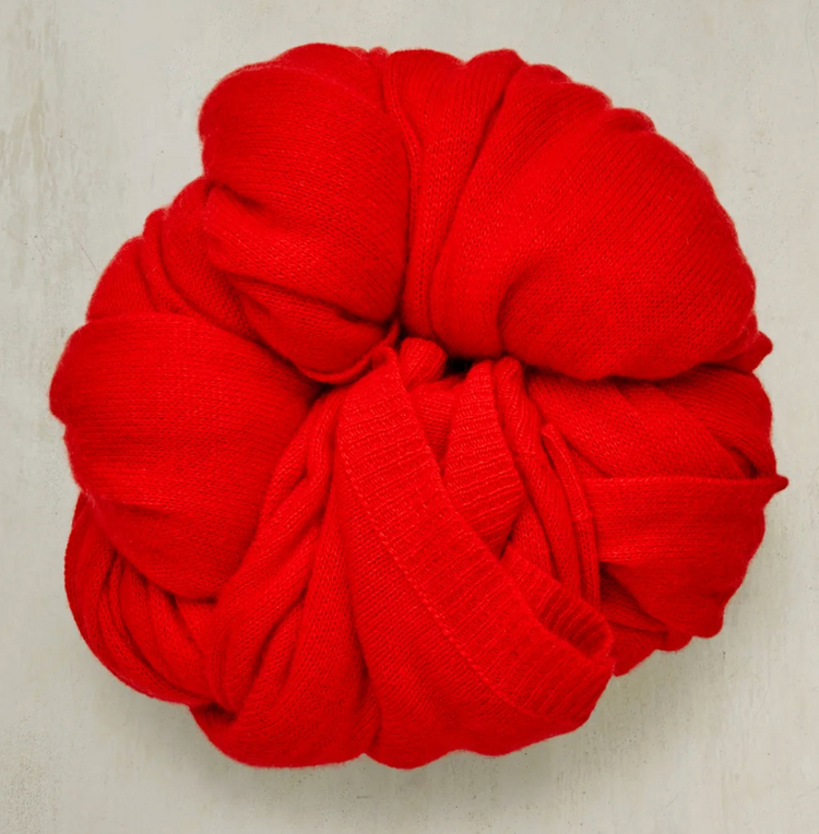 Large Knitted Cashmere Scarf