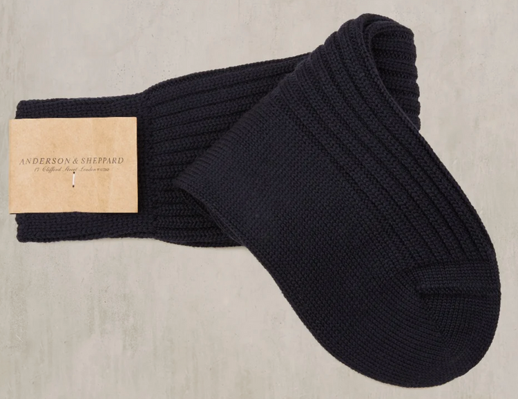 Thick Woolen Rib Socks