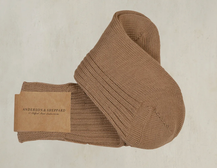 Thick Woolen Rib Socks