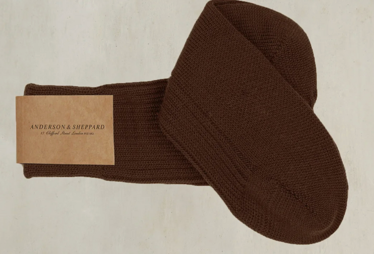 Thick Woolen Rib Socks