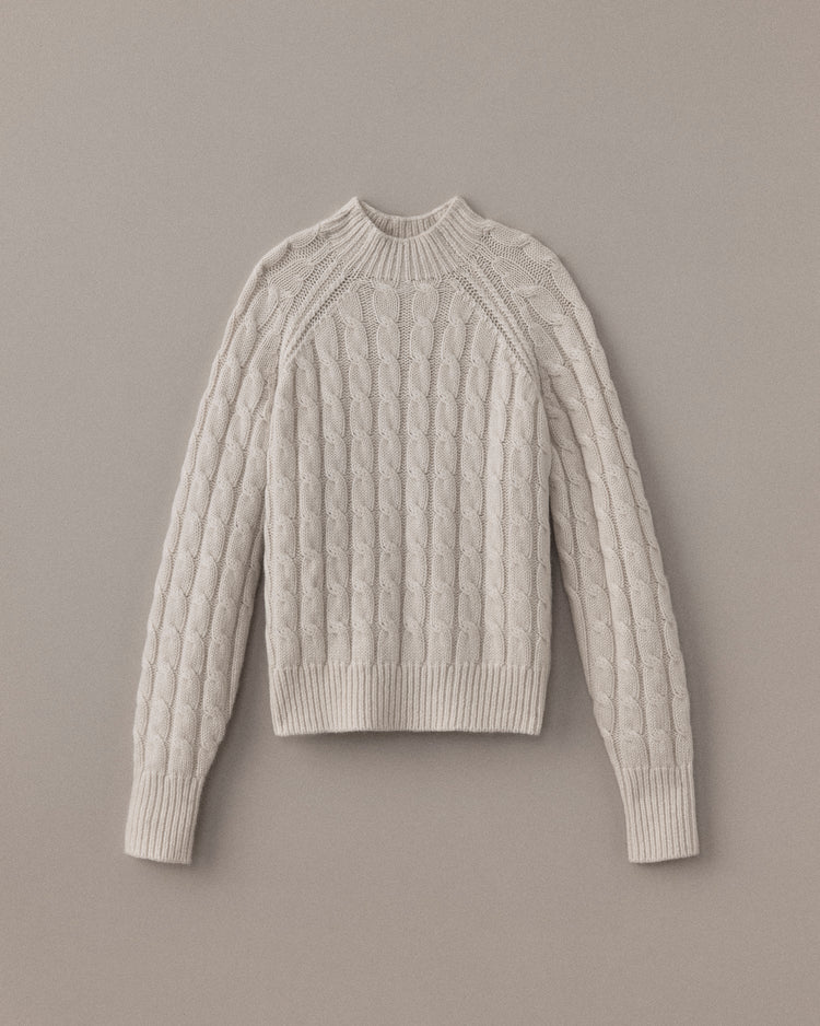 Snow Goose Sweater in Creme
