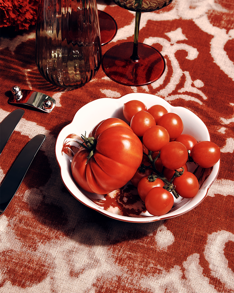Soup Plate in Rouge de Fer