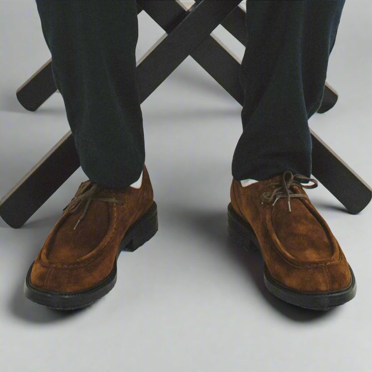 Men’s Chestnut Suede Tuscan Moc Boot