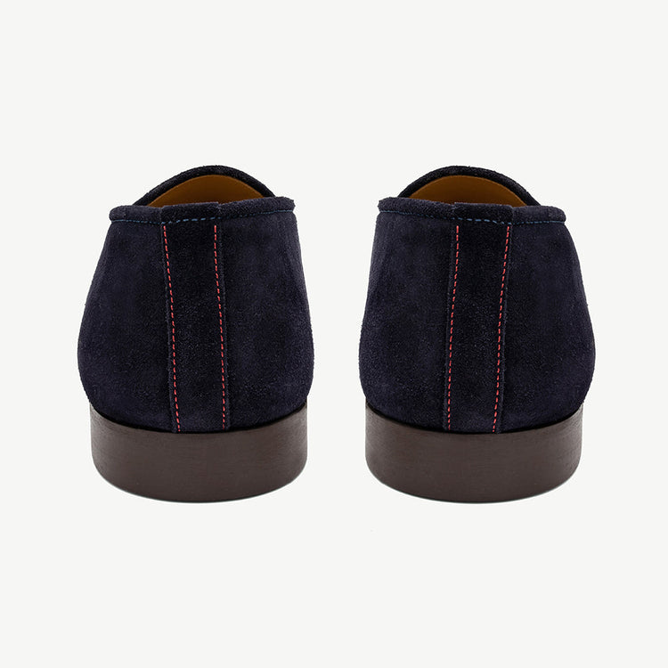 Men’s Navy Suede Milano Loafer