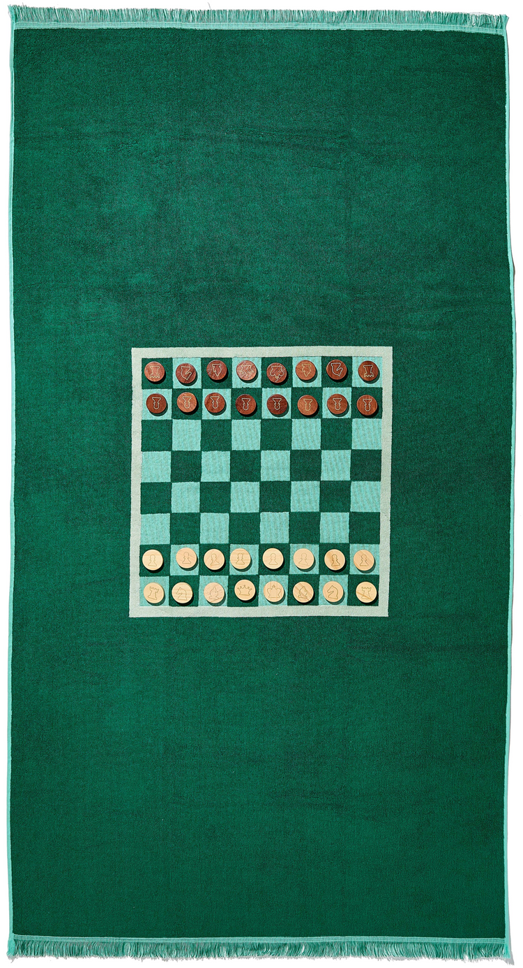 The Bali Beach Board - Chess + Checkers