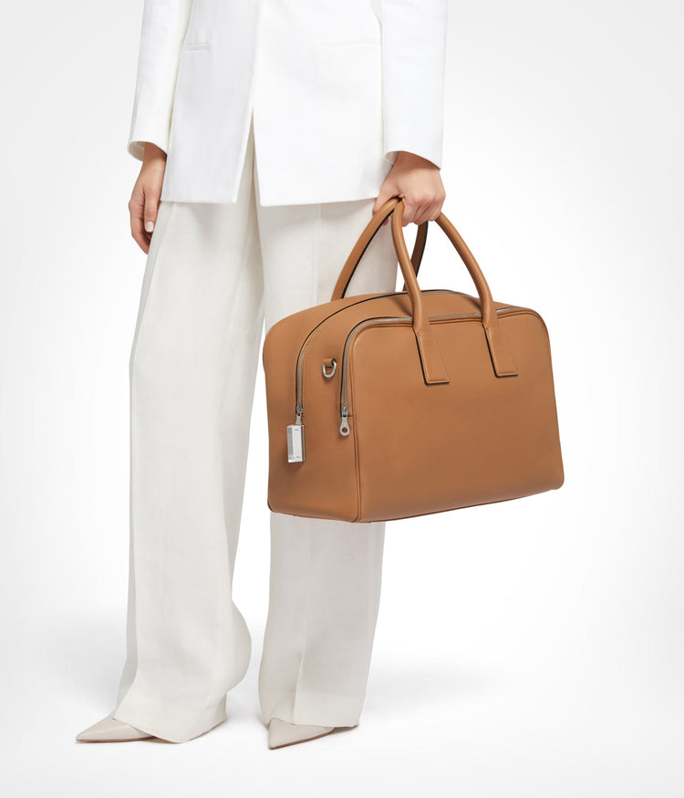 Cristallo Weekend Bag in Walnut