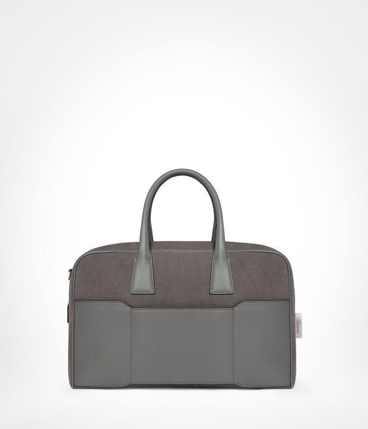 Cristallo Weekender Nubuck in Elephant Grey