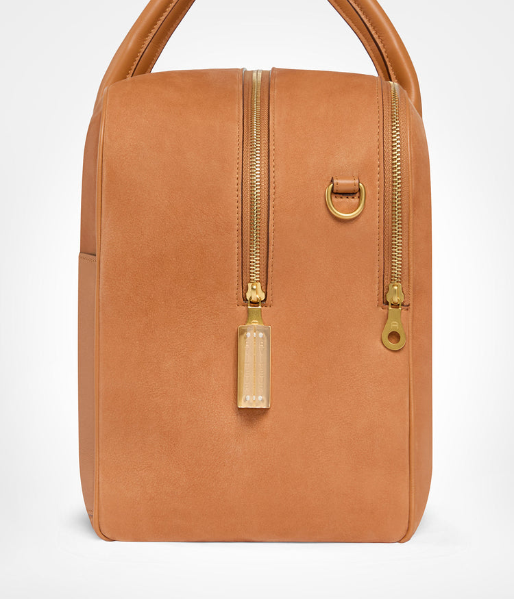 Cristallo Weekender Nubuck in Walnut