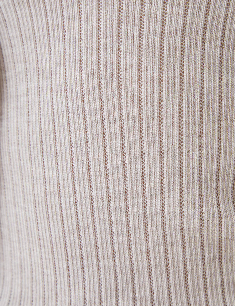 The Whisper Cardigan in Taupe