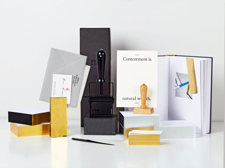 Classic Edged Pads: Metallic Gold