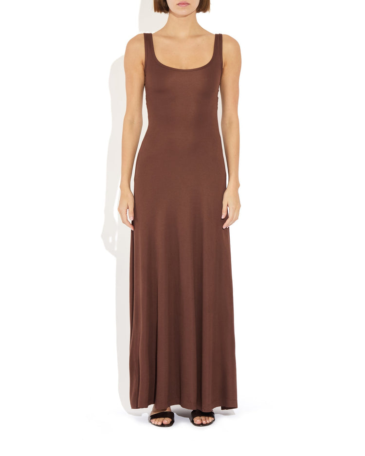 Annie Dress in Chocolate