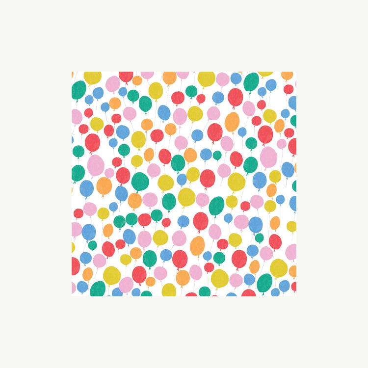 Balloons Gift Wrap