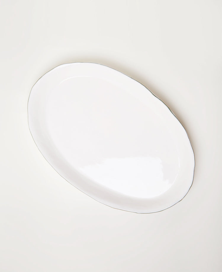 Bevagna Deep Oval Serving Platter