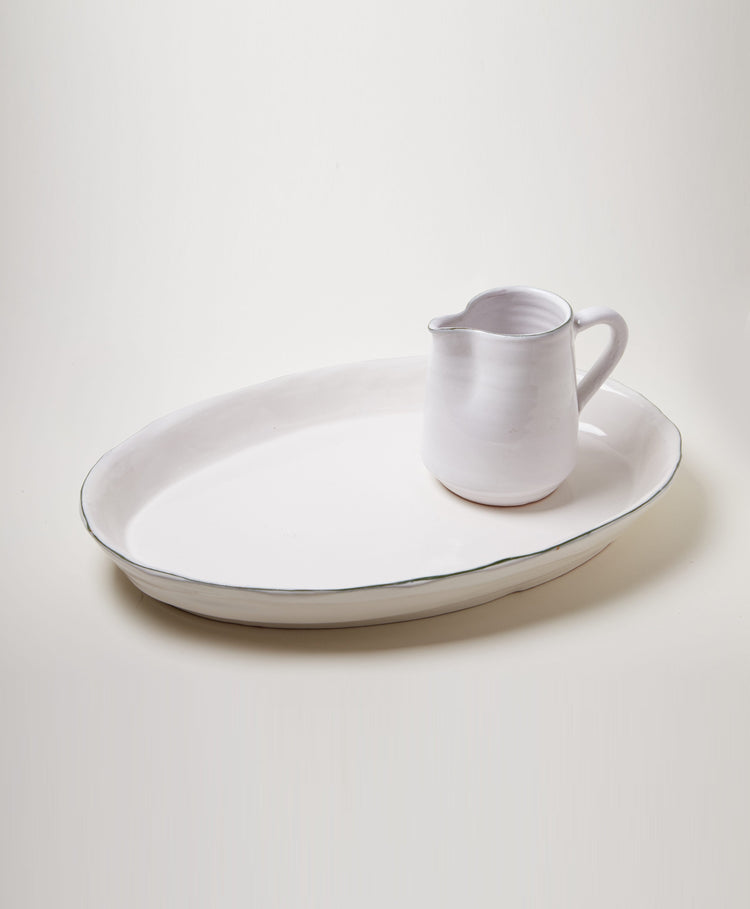 Bevagna Deep Oval Serving Platter