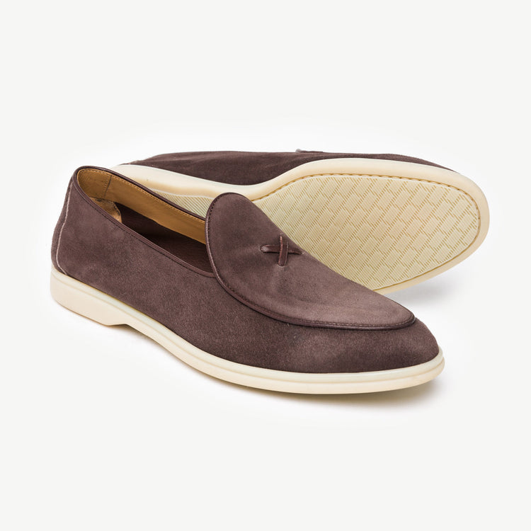 Men’s Chocolate Suede Viaggio