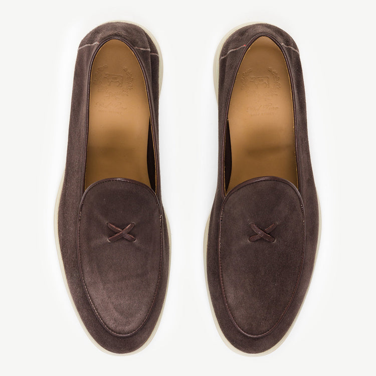 Men’s Chocolate Suede Viaggio