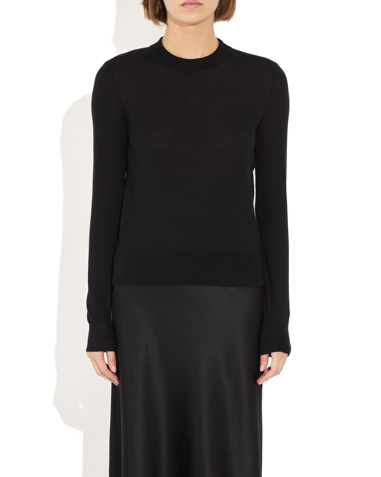 Cara Sweater in Noir