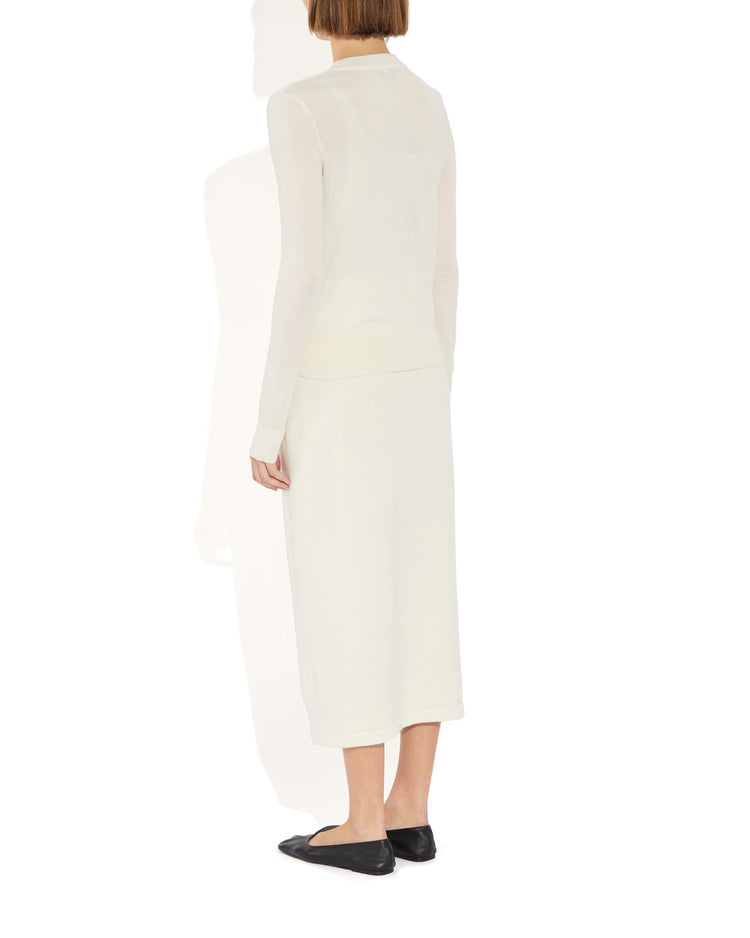 Cara Sweater in Blanc