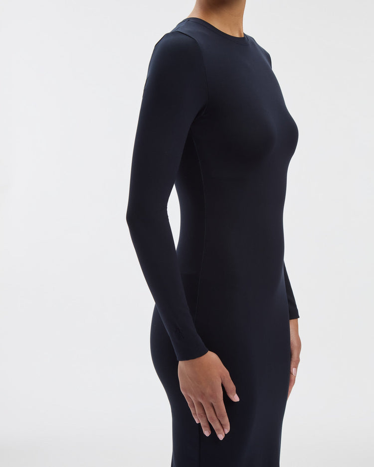 Charity Dress in Midnight Navy