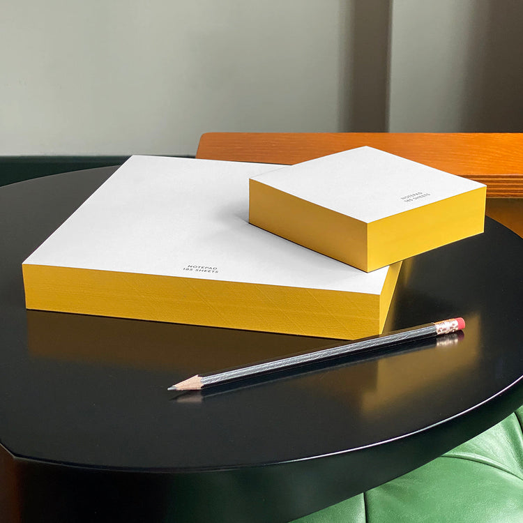 Classic Edged Pads: Matte Yellow