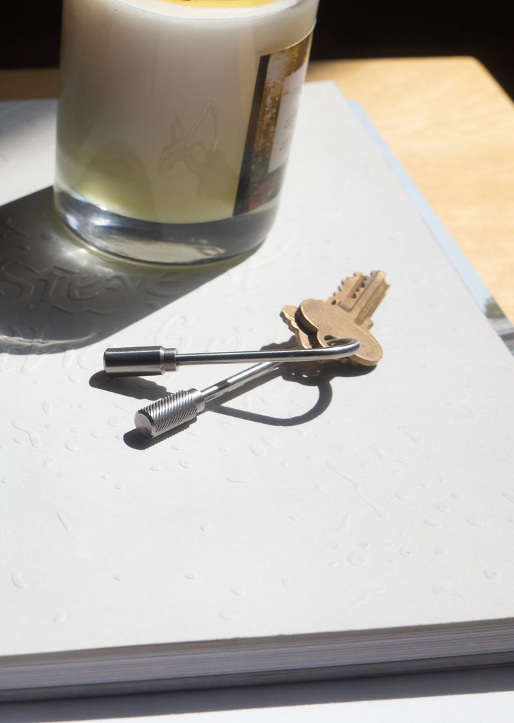 Closed Helix Keyring