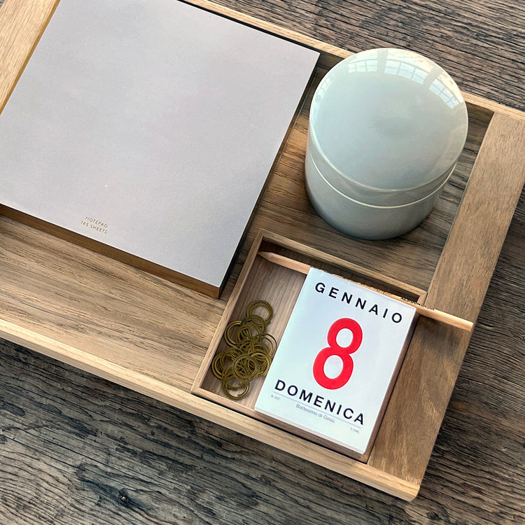Italian Desk Calendar Pads 2025