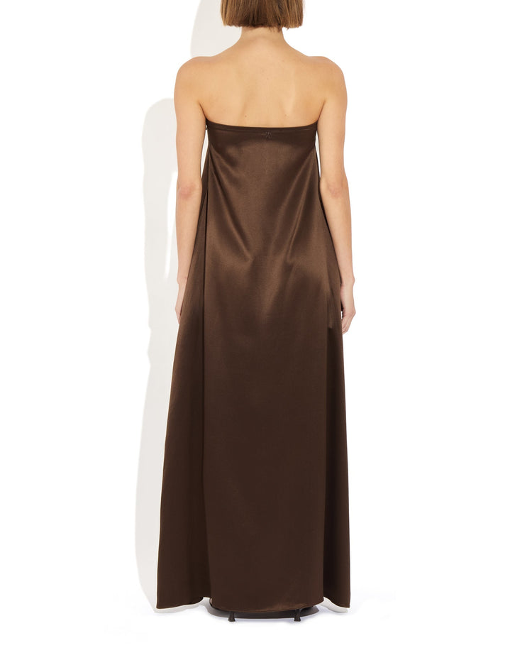 Edith Gown in Chocolate