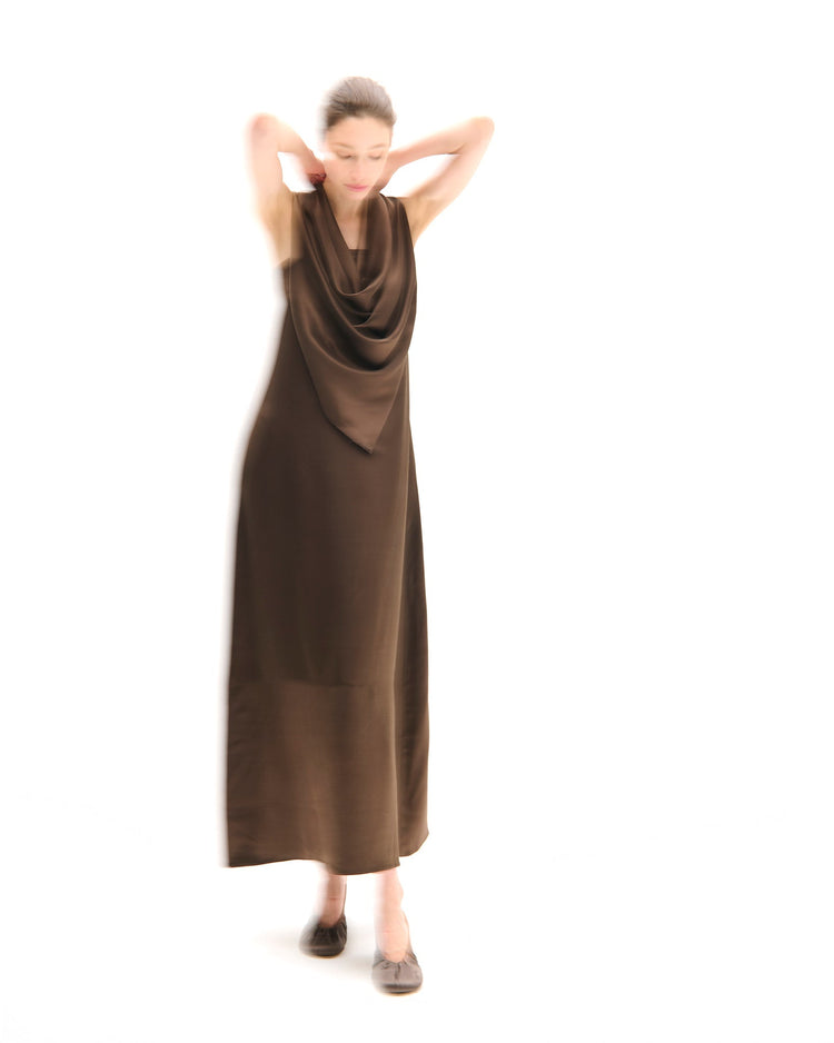 Edith Gown in Chocolate