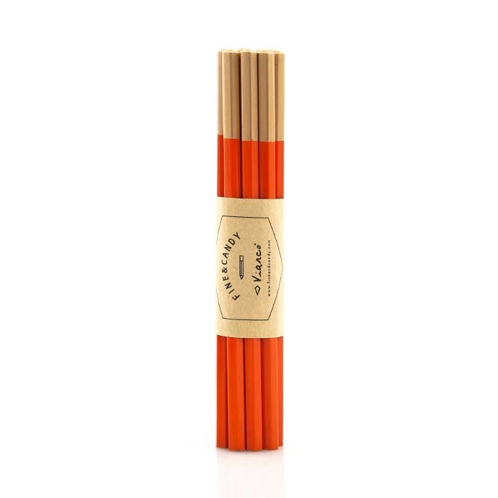 Portuguese Pencils in Orange