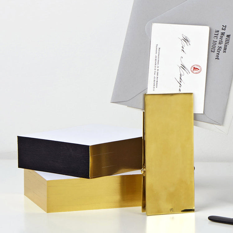 Classic Edged Pads: Metallic Gold