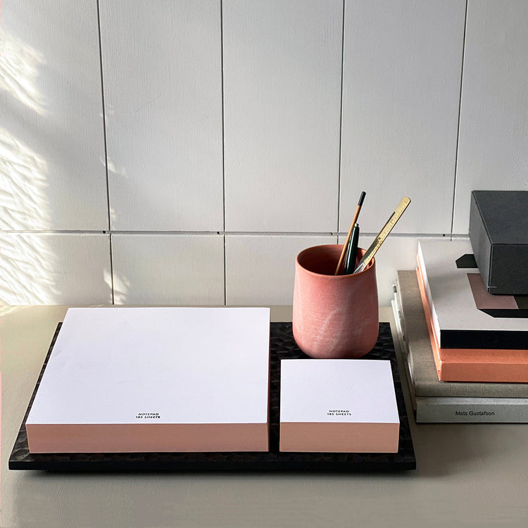 Classic Edged Pads: Matte Blush