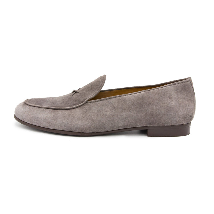 Men’s Grigio Suede Milano Loafers
