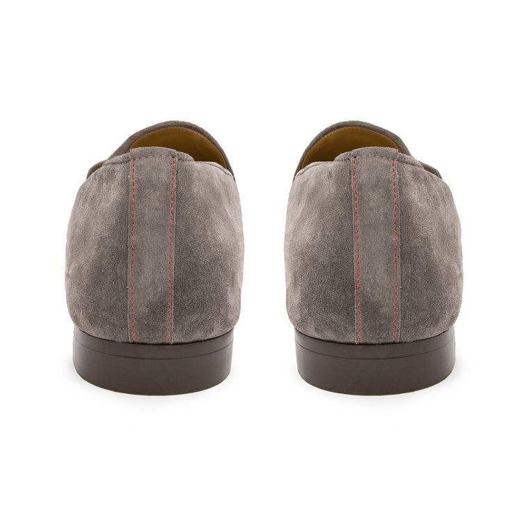 Men’s Grigio Suede Milano Loafers