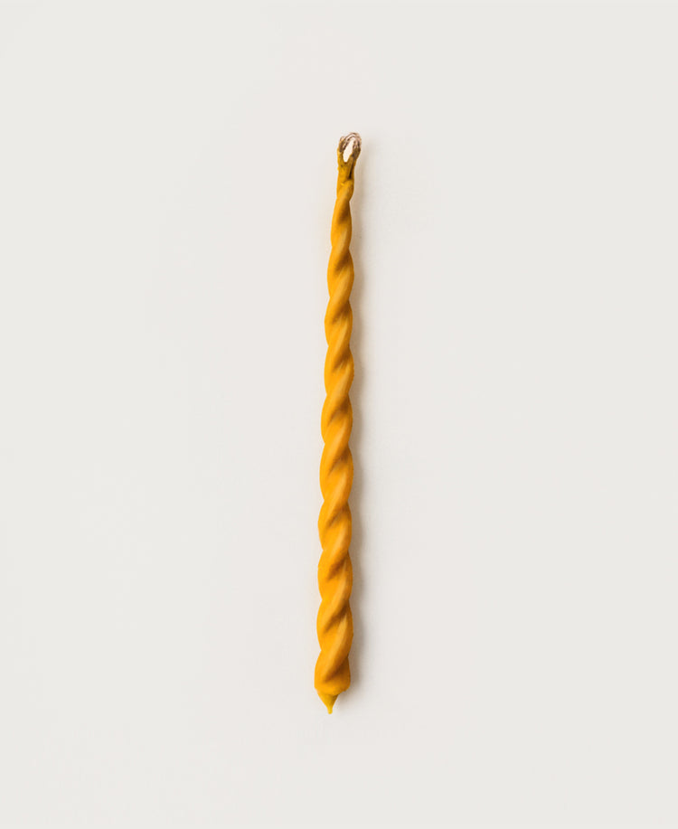 Collepino Twisted Beeswax Candle